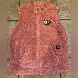 Girls Disney Uniqlo Soft Fleece Vest